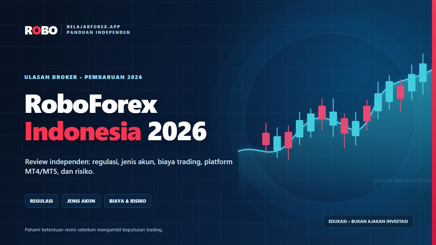 Review RoboForex Indonesia 2026: regulasi, jenis akun, platform dan biaya Review RoboForex Indonesia 2026: regulasi, jenis akun, platform dan biaya