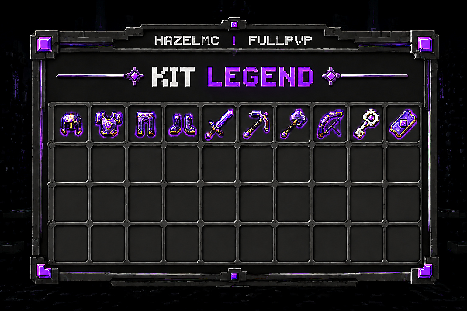 Kit LEGEND de HazelMC FullPvP