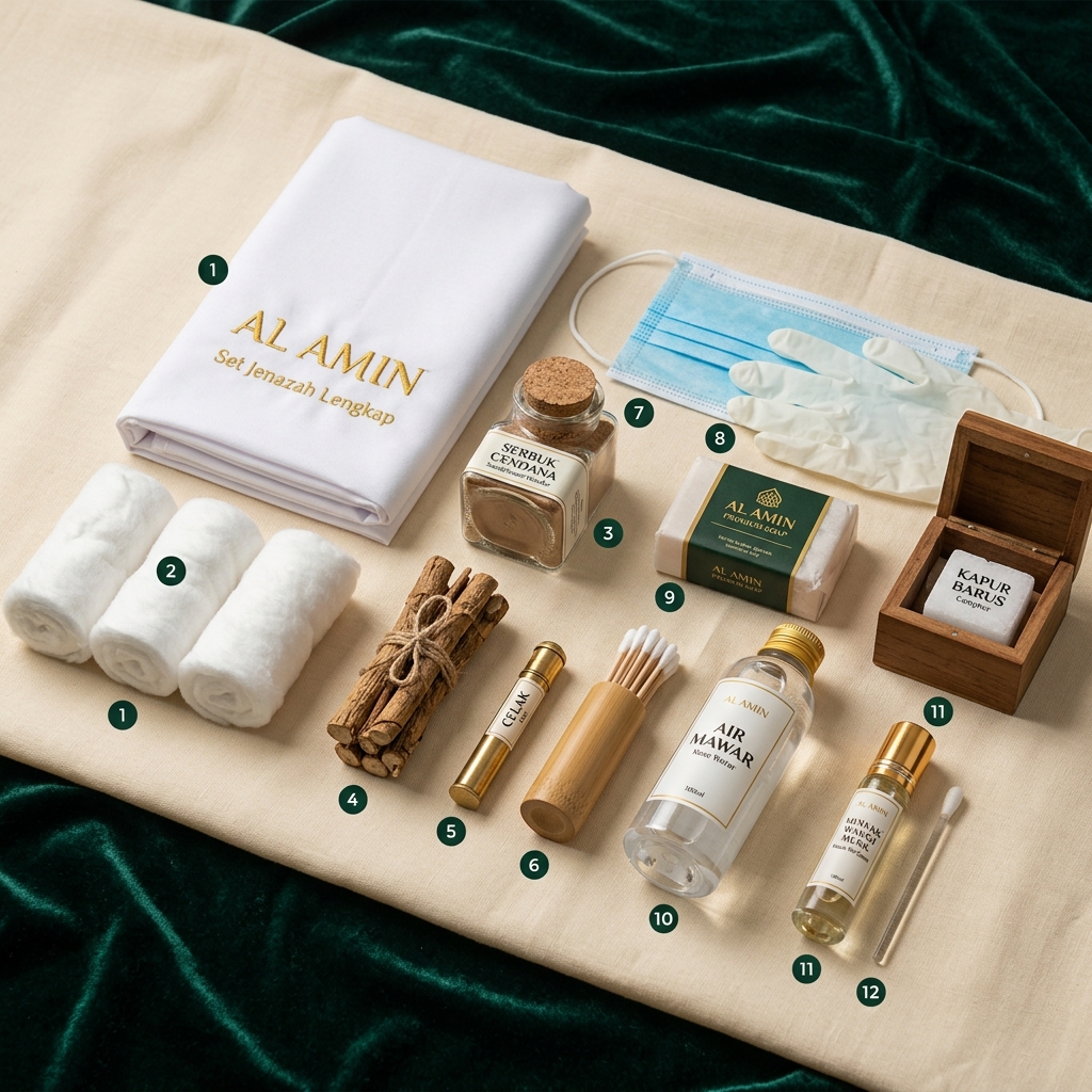 Set Jenazah Al Amin Lengkap