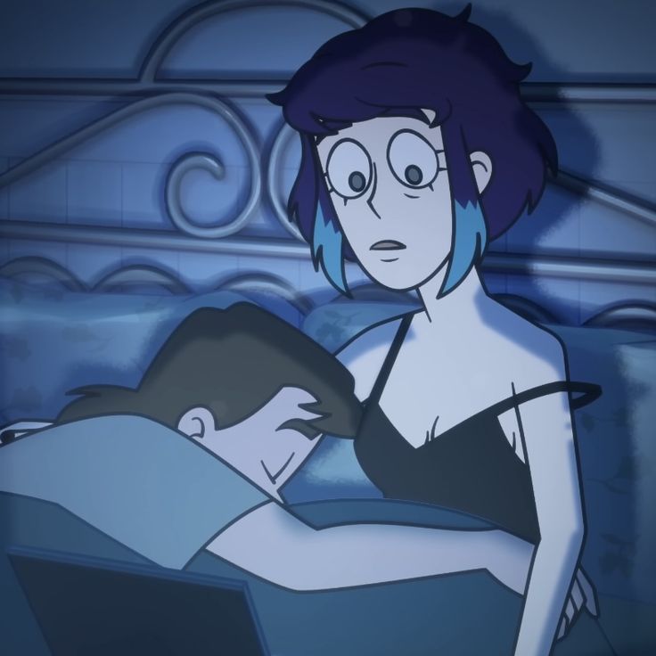 She gets bolder around you.