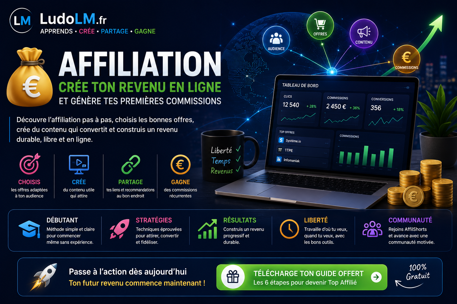 Construire une liste email en affiliation