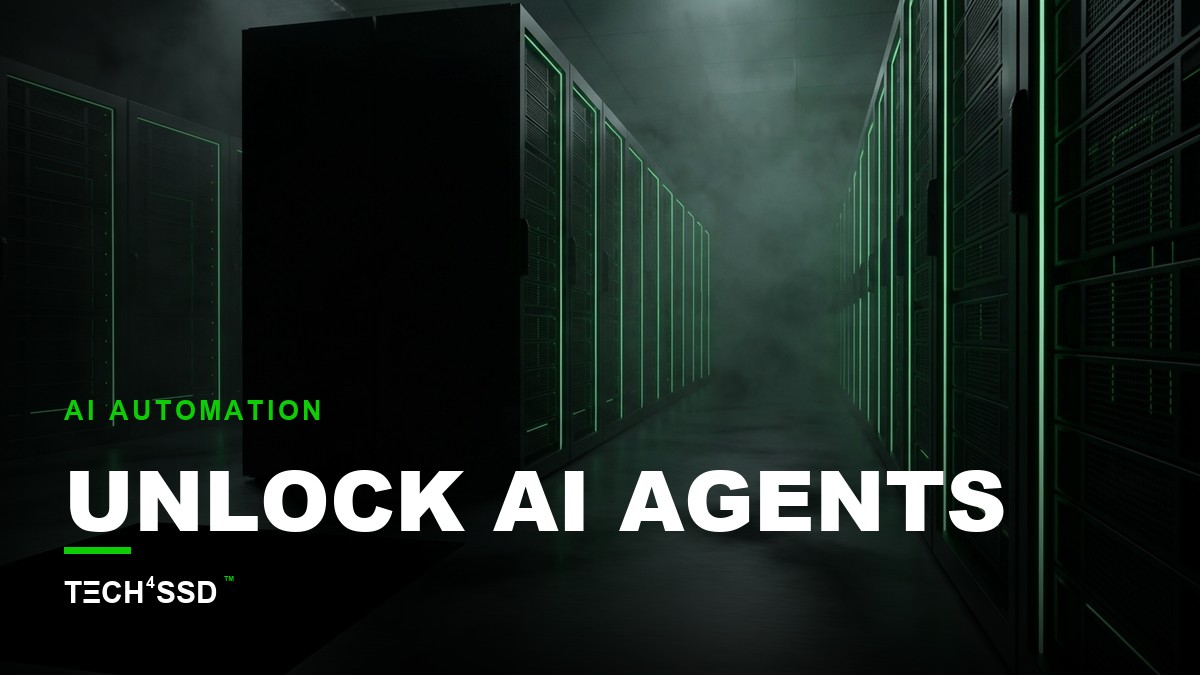 A futuristic digital interface displaying the Alteryx Agent Studio logo and interconnected data nodes, representing autonomous AI agents at work.