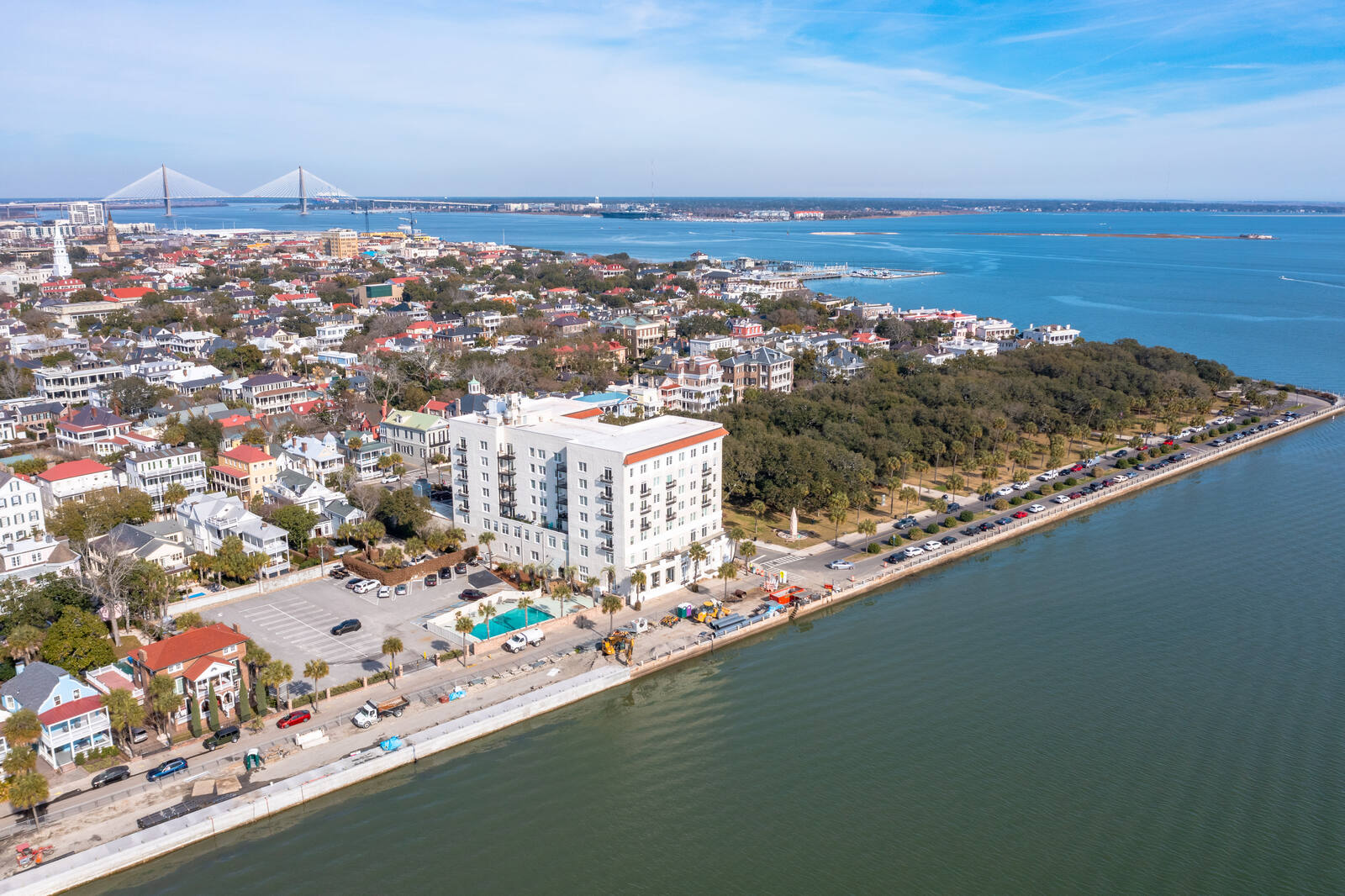 Kiawah Island coastal aerial real estate photography