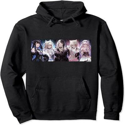 hololive English -Advent- Halloween 2023 (Black) Pullover Hoodie