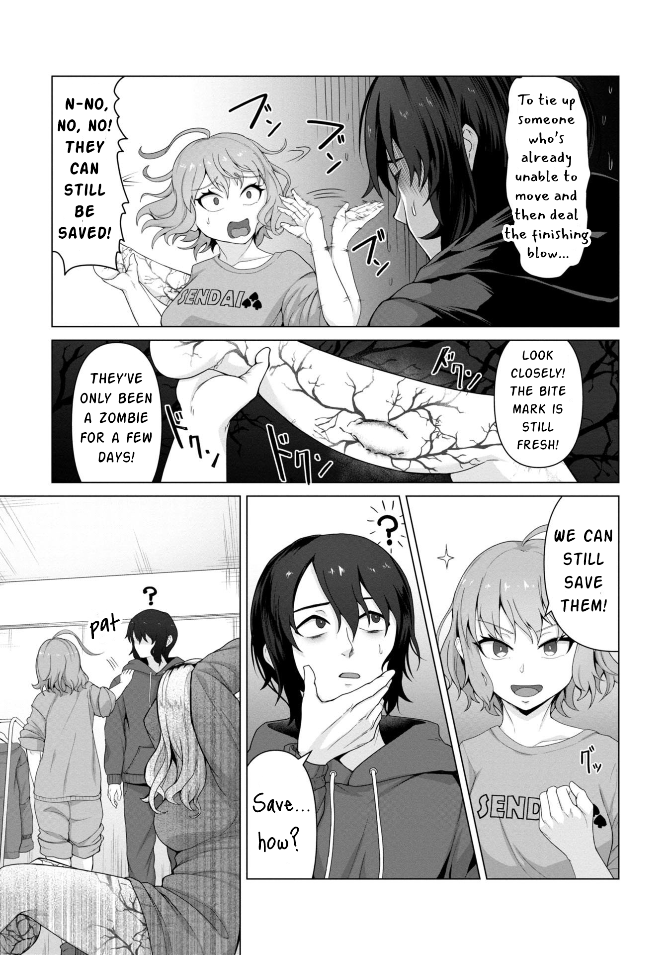 Ore no Vaccine dake ga Zombie shita Sekai wo Sukueru Chapter 2 page