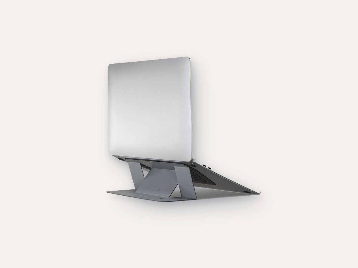 MOFT Adhesive Laptop Stand product image on warm off-white background