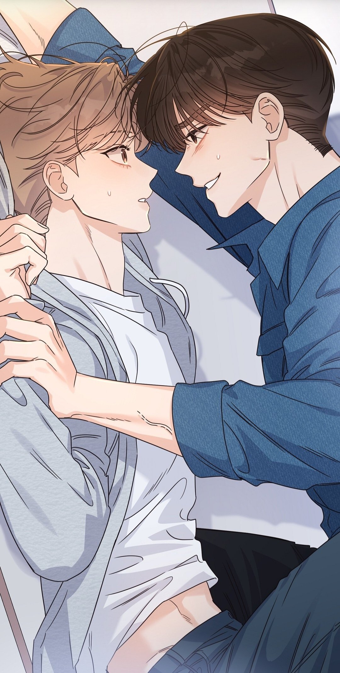 i saw someone pointing out how hard dohyun was trying to fight his alpha instincts here because he truly loves and cherises wooyeon and would never act on pure impulse with him :( he truly is the best alpha boyf *sobs*