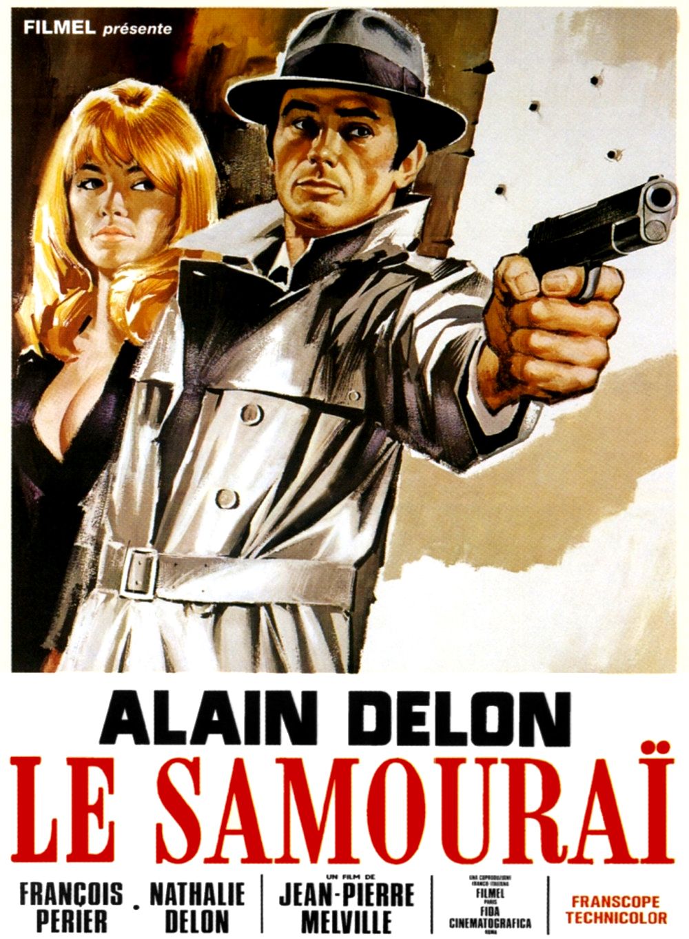 Alain Delon braquant