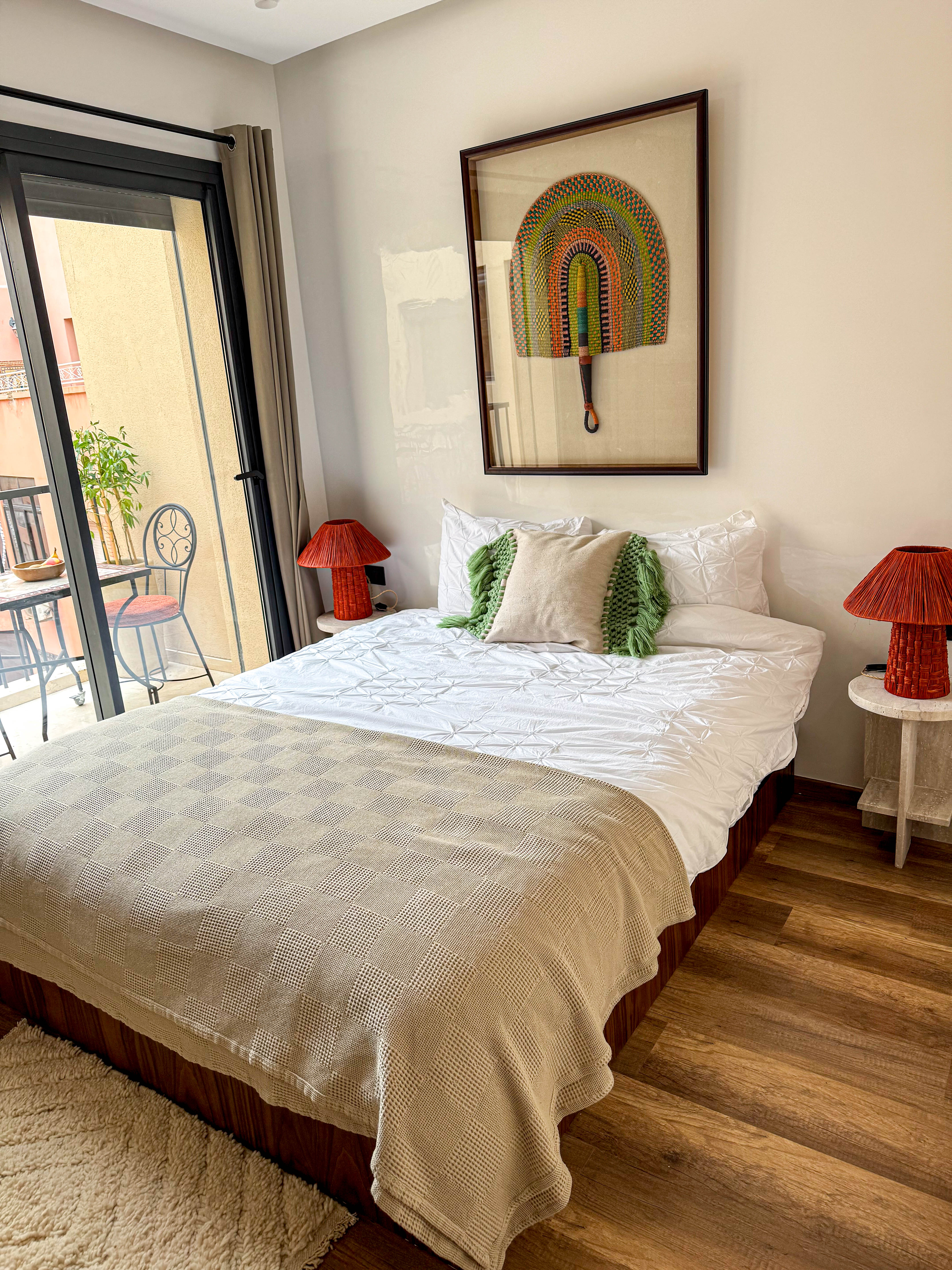 High-end golf residence living room in Marrakech