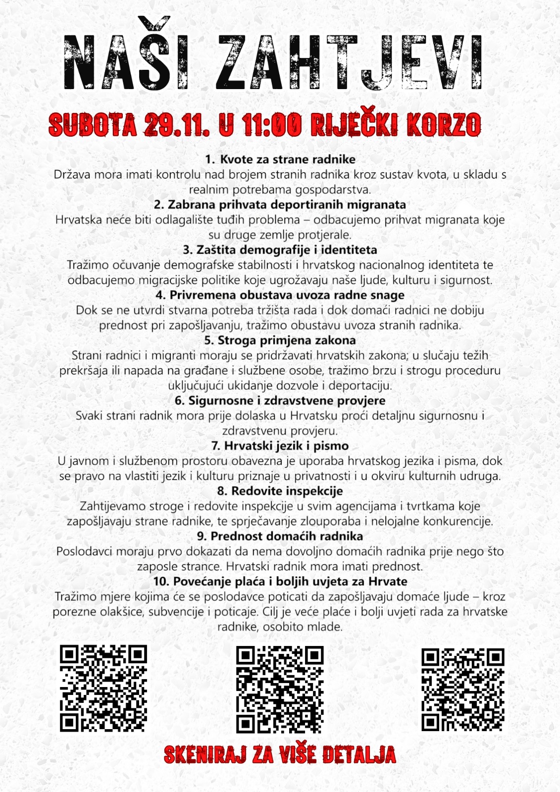 Preskonferencija u Rijeci – najava prosvjeda za očuvanje hrvatske kulture