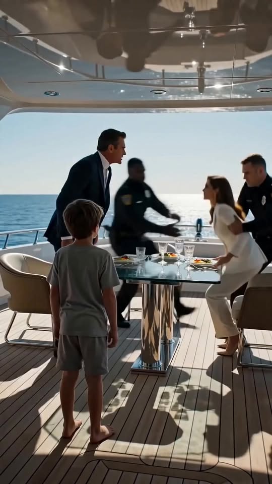 A Boy Stopped the Millionaire Before His First Bite… Then Revealed the Secret He Carried