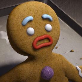 No, not the buttons! Not my gumdrop buttons!