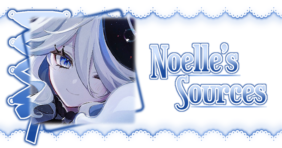 Noelle's Sources! ac: mi505521