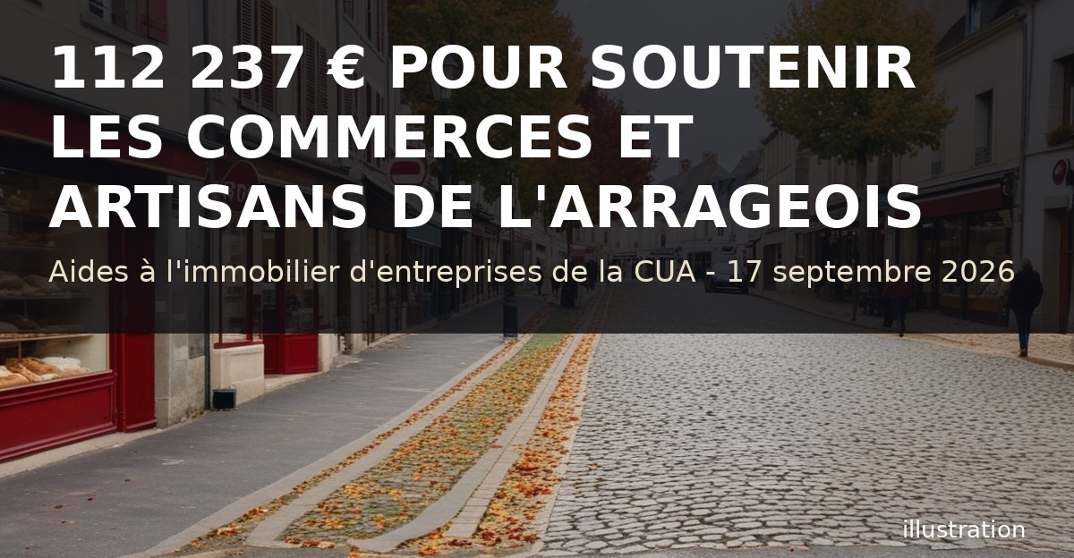 Rue pavée d'Arras bordée de boutiques et d'arbres, avec des feuilles d'automne sur le sol.