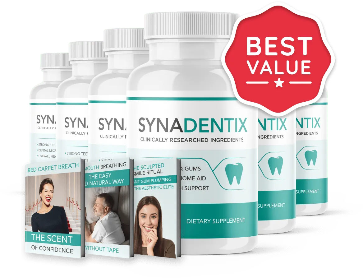6 Bottles of Synadentix + 3 Free eBooks