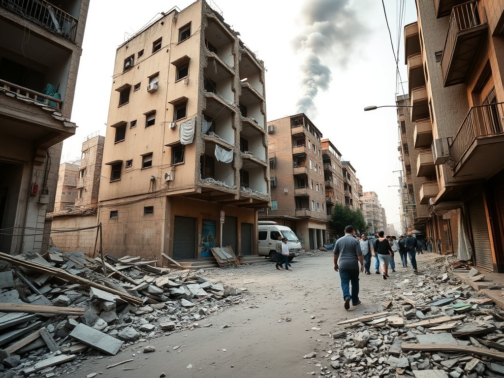 Beirut Strike Sparks Fears of Escalating Conflict Beirut Strike Sparks Fears of Escalating Conflict