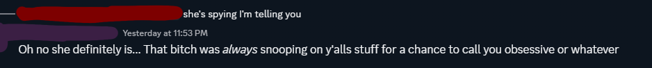 statement from victim recalling that melody would frequently stalk me and chem's social medias to find any reason to call us obsessive, which is quite ironic considering she hypocritically claimed that we were stalking HER. you can't just claim we were stalking you and then go back and stalk us