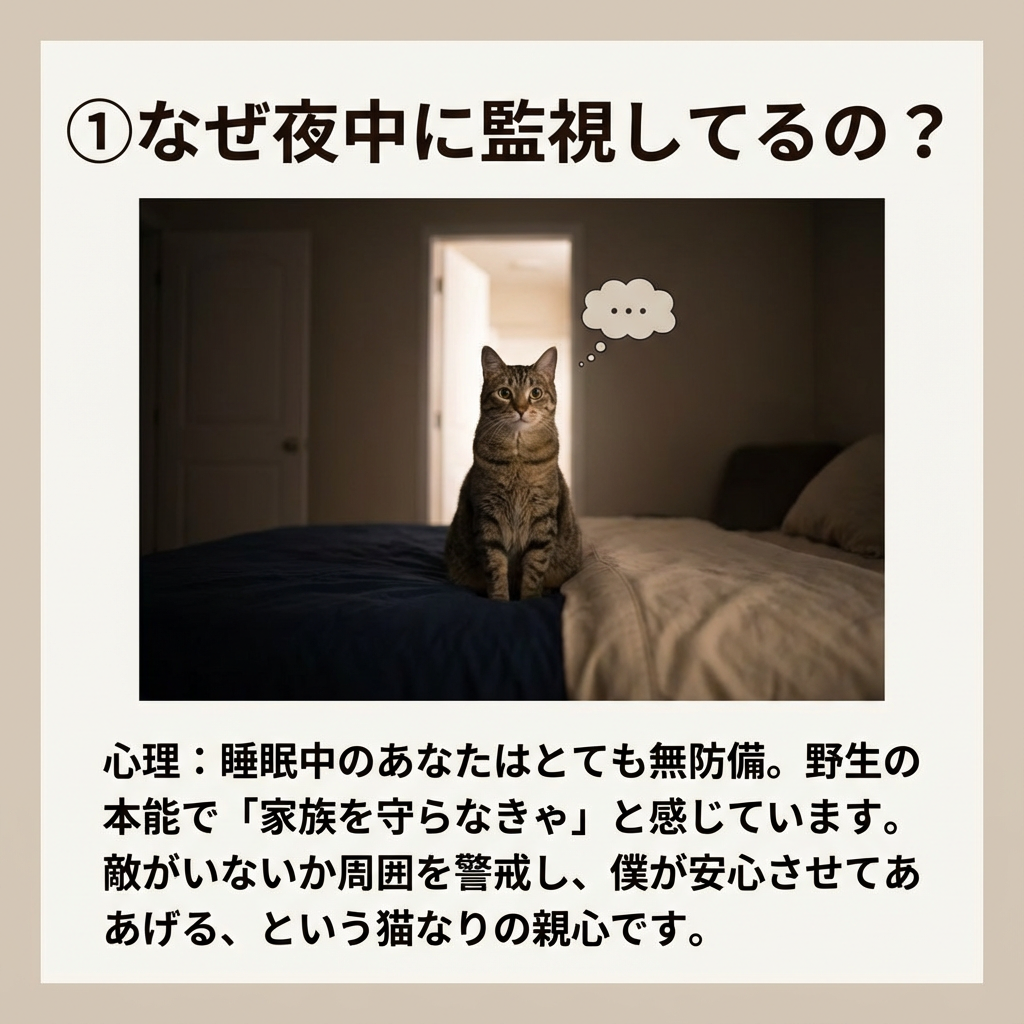 夜中に猫が見つめる理由と愛情のサイン - Image 3