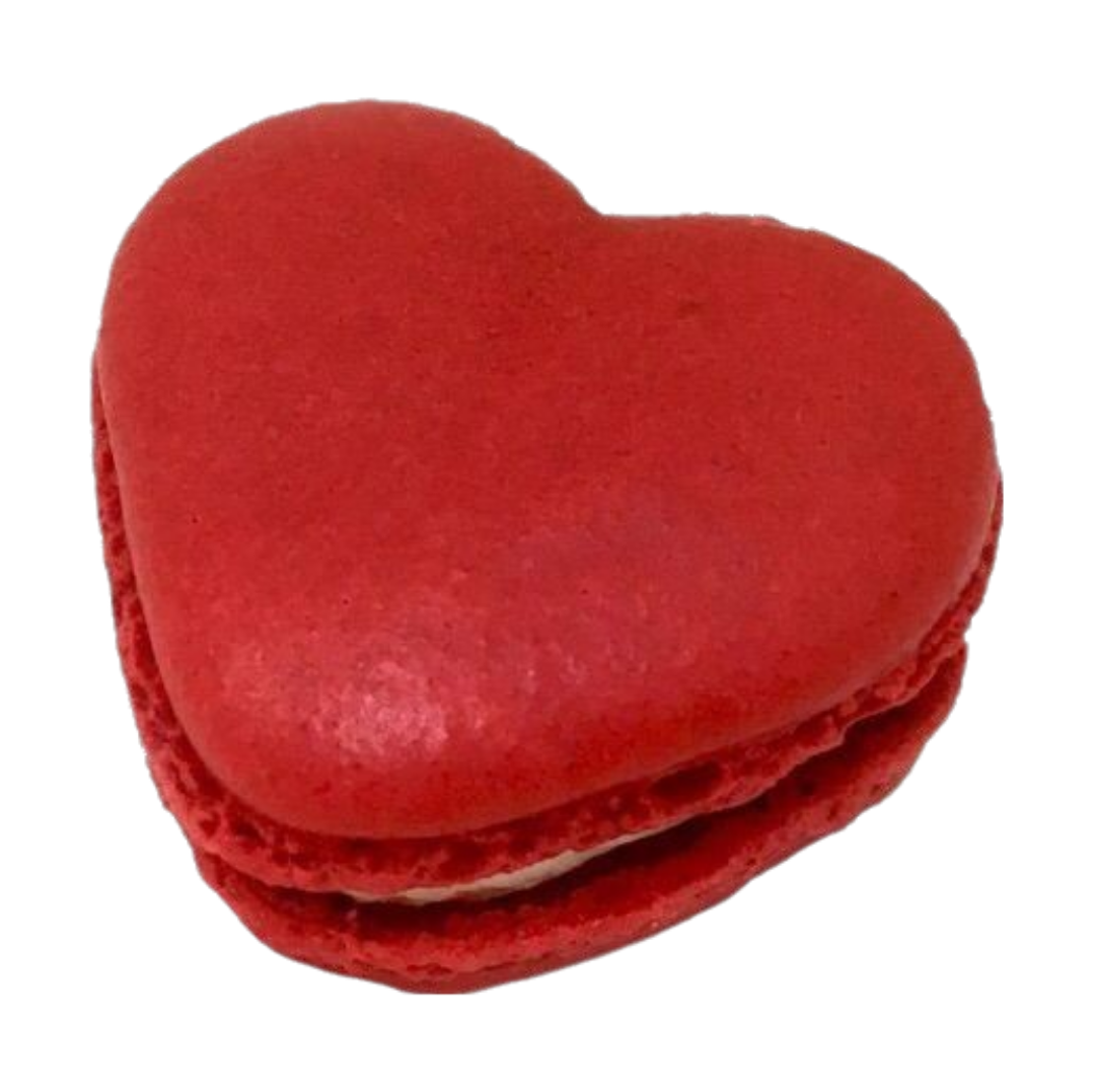 heart macaroon