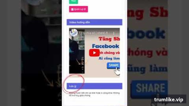 Dịch vụ tăng share Youtube tại Trumlike.vip