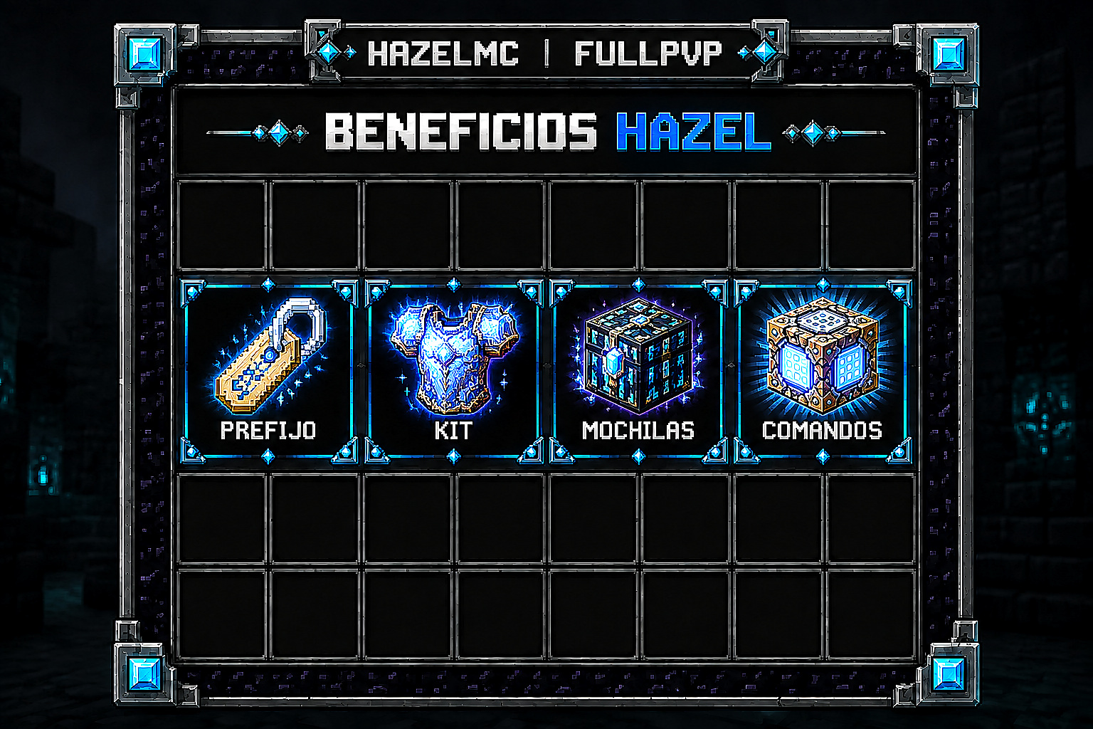 Beneficios HAZEL de HazelMC FullPvP