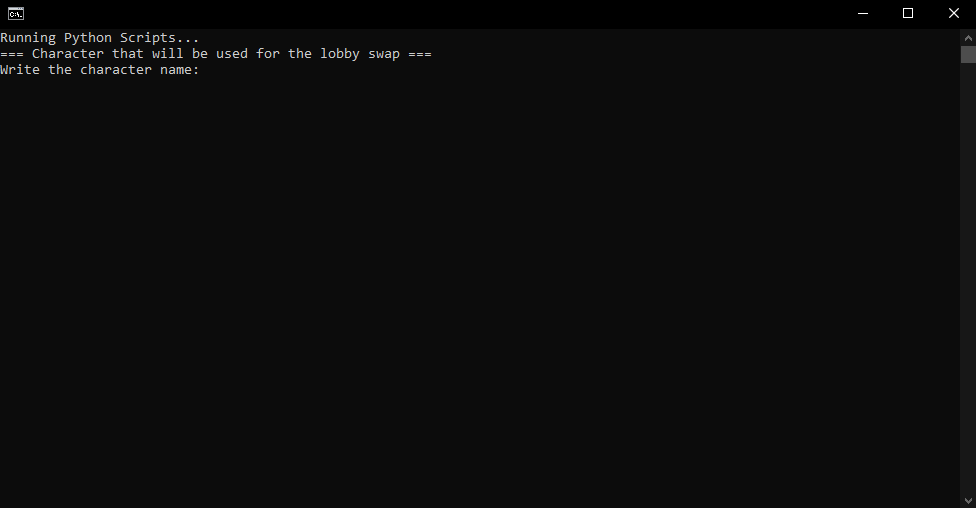 Lobby Wallpaper Swapper terminal