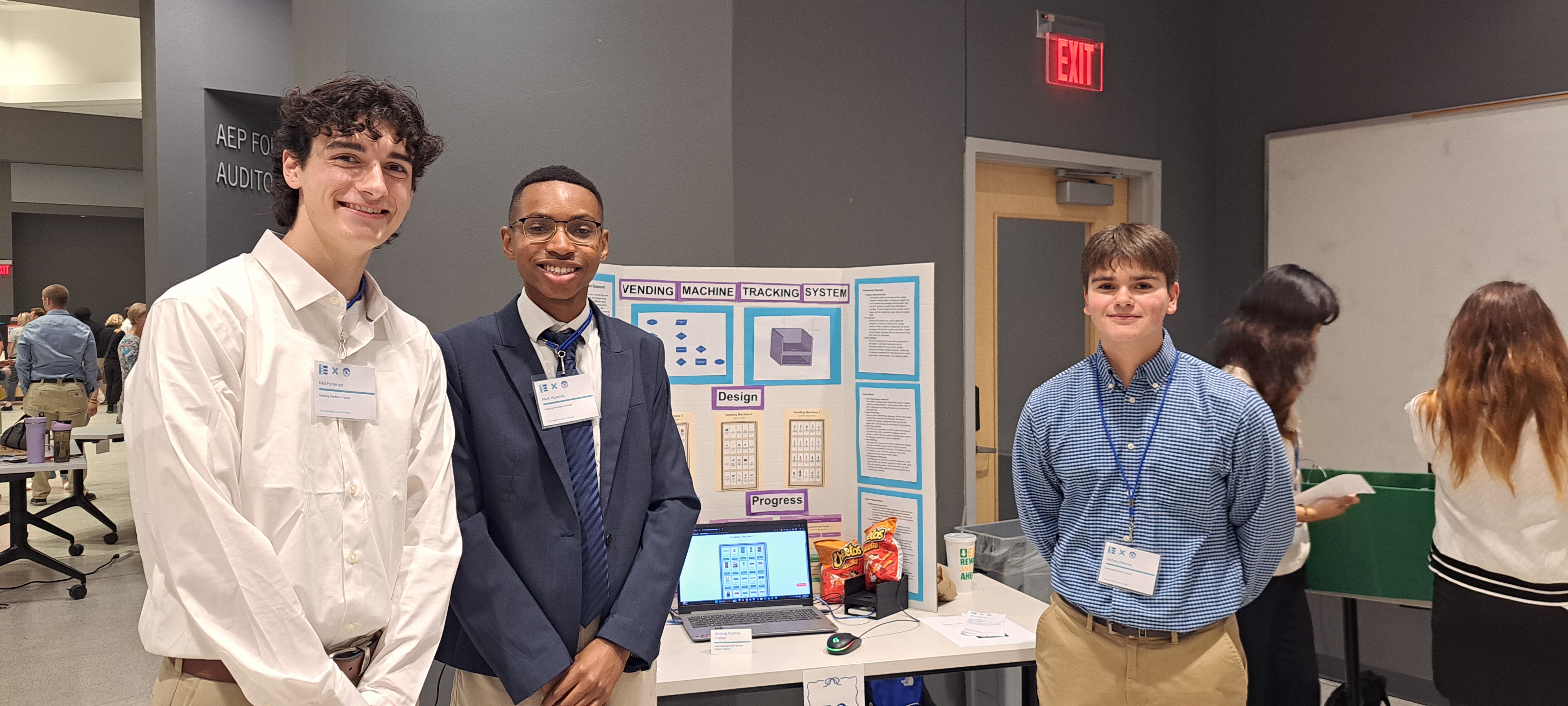 Image of the group during the Showcase