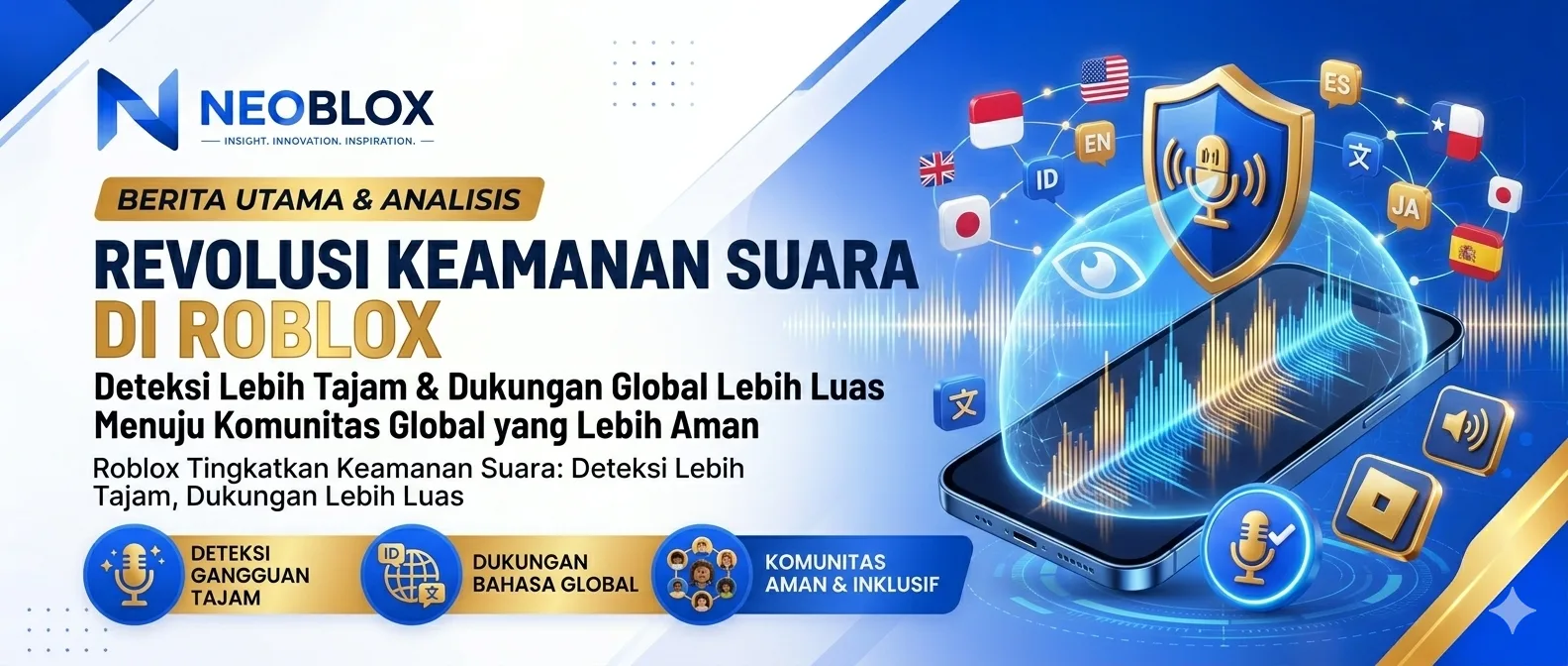 Roblox Tingkatkan Keamanan Suara: Deteksi Lebih Tajam, Dukungan Lebih Luas