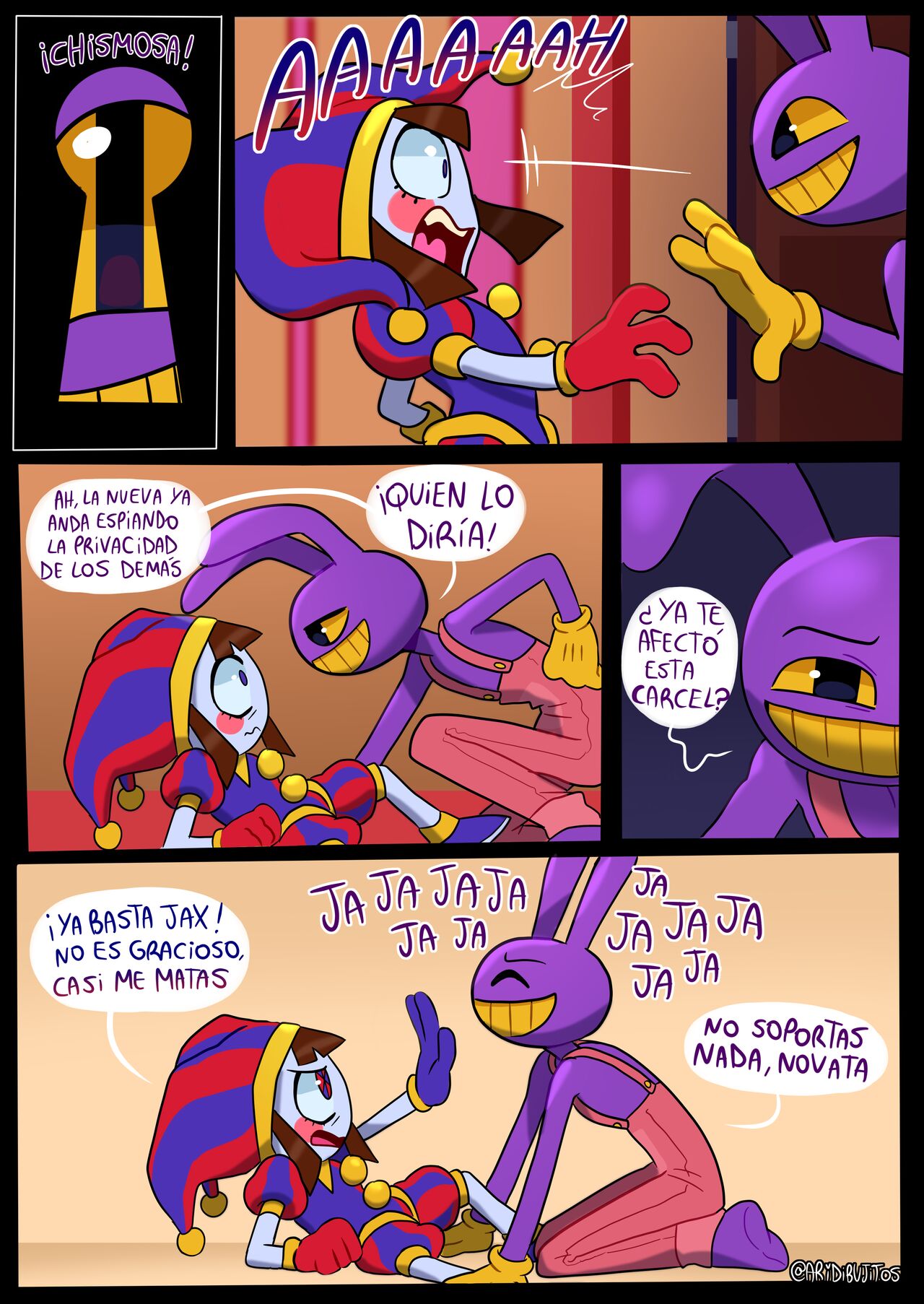 El Secreto De Jax - AridibujitosNSFW (The Amazing Digital Circus) 3