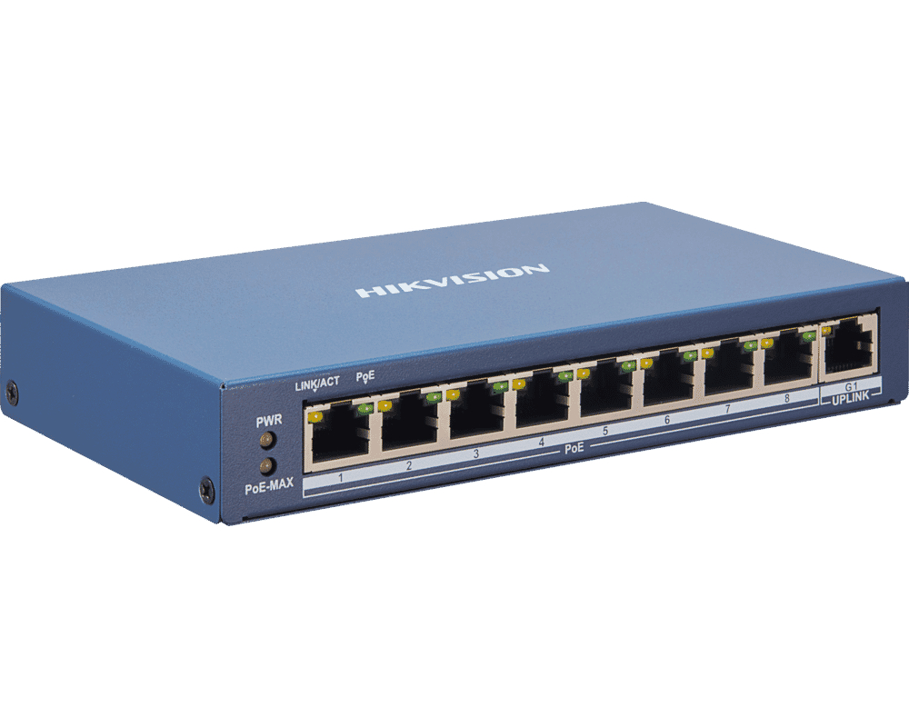 SWITCH 9PORT POE SMART MANAGED HIKVISION DS-3E1309P-EI