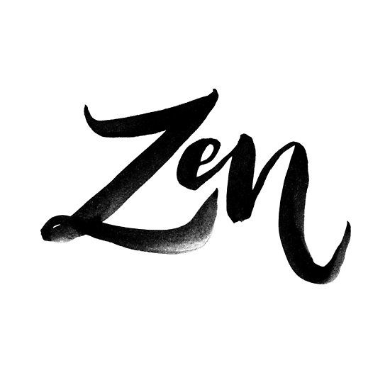 Zen Calligraphy Logo