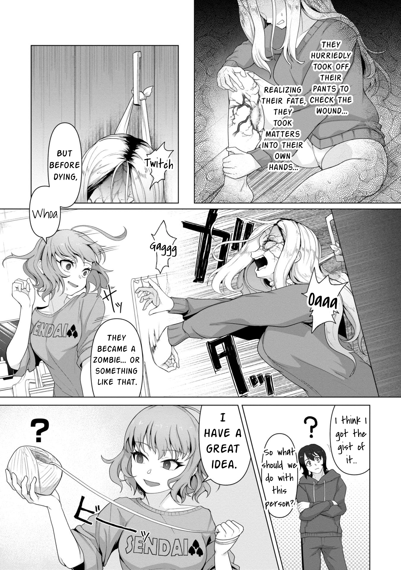 Ore no Vaccine dake ga Zombie shita Sekai wo Sukueru Chapter 2 page