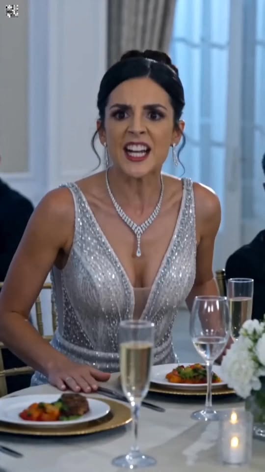 The Poor Girl Exposed The Billionaire’s Secret At Dinner