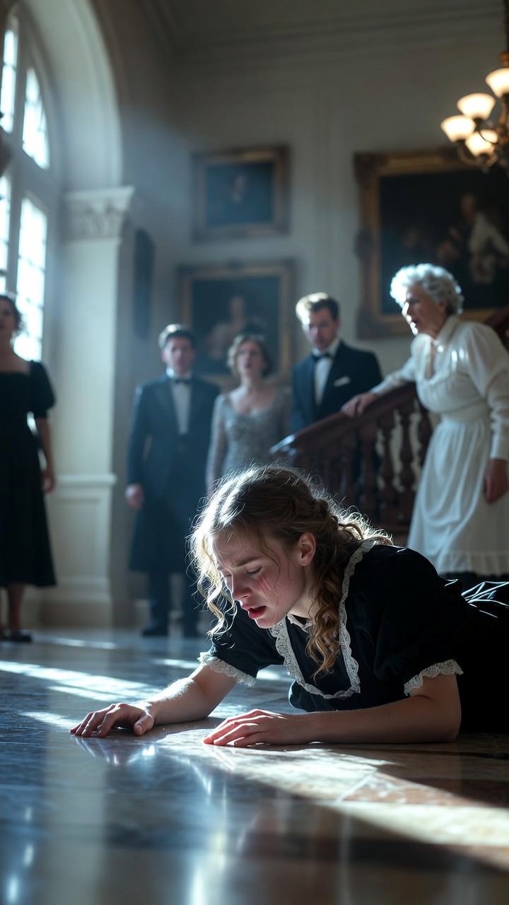 No one in the mansion moved after the maid revealed her mother’s name