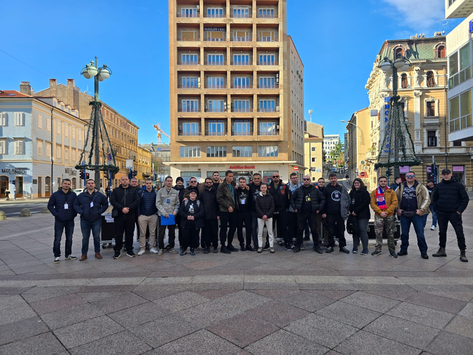 Prosvjed Udruge za Bolju Hrvatsku u Rijeci