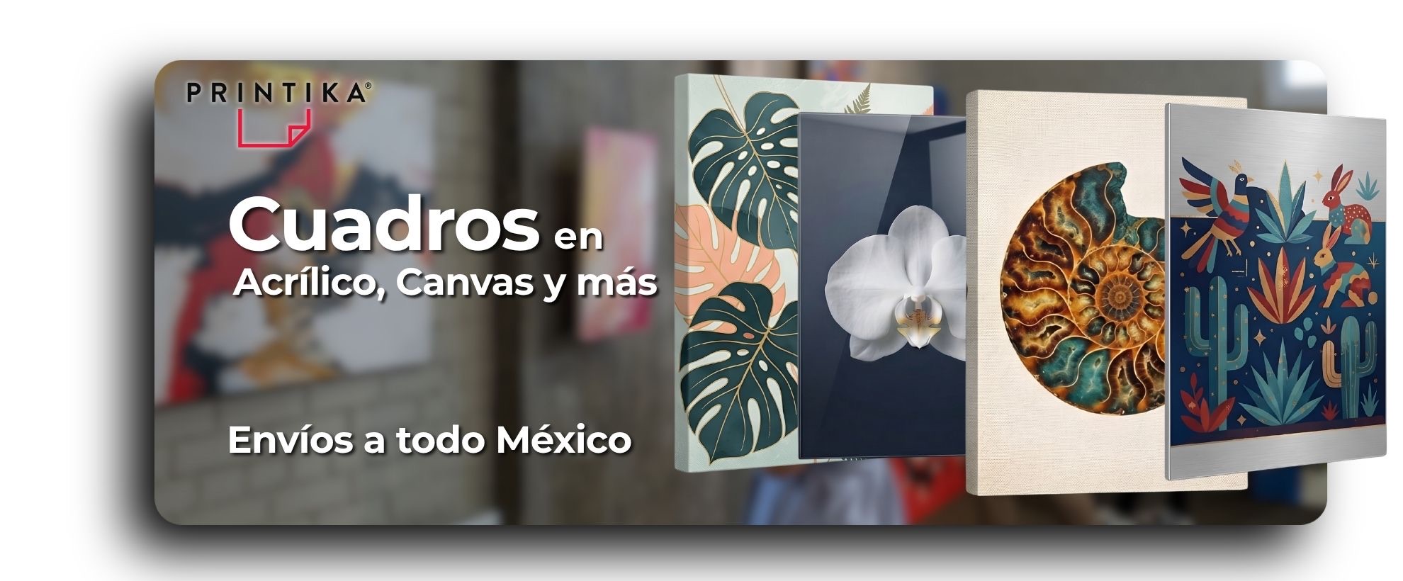 Cuadros en acrílico, canvas y más