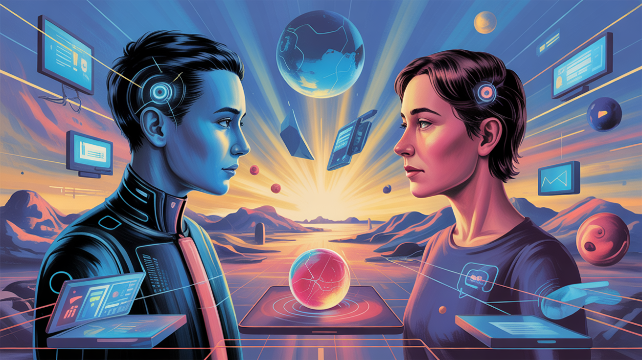 Di Antara Algoritma dan Empati: Menavigasi Dunia yang Semakin Digital