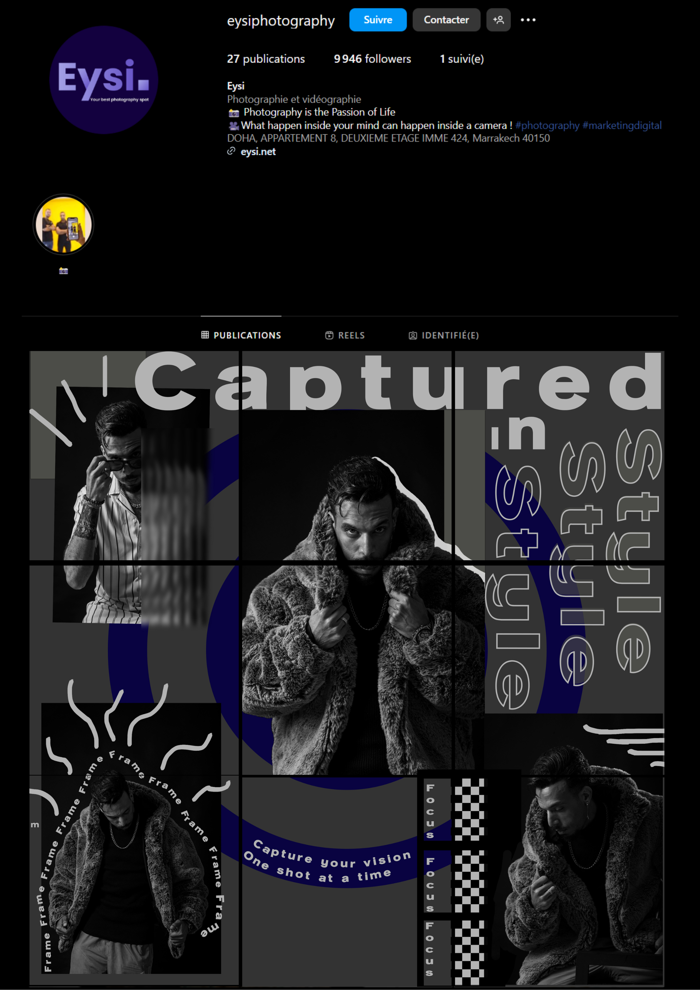 Visuel final de publicité sur les réseaux sociaux