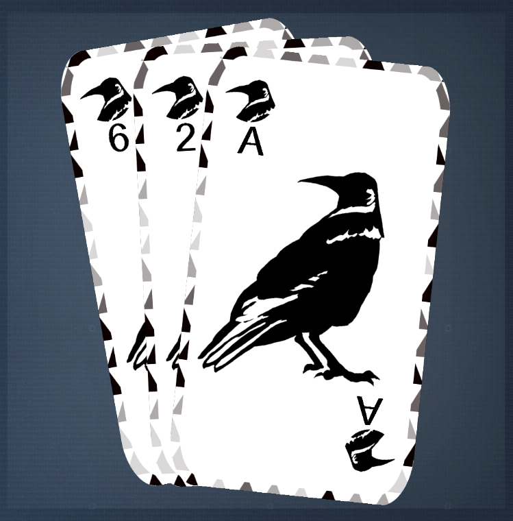 621 Raven Playing Cards