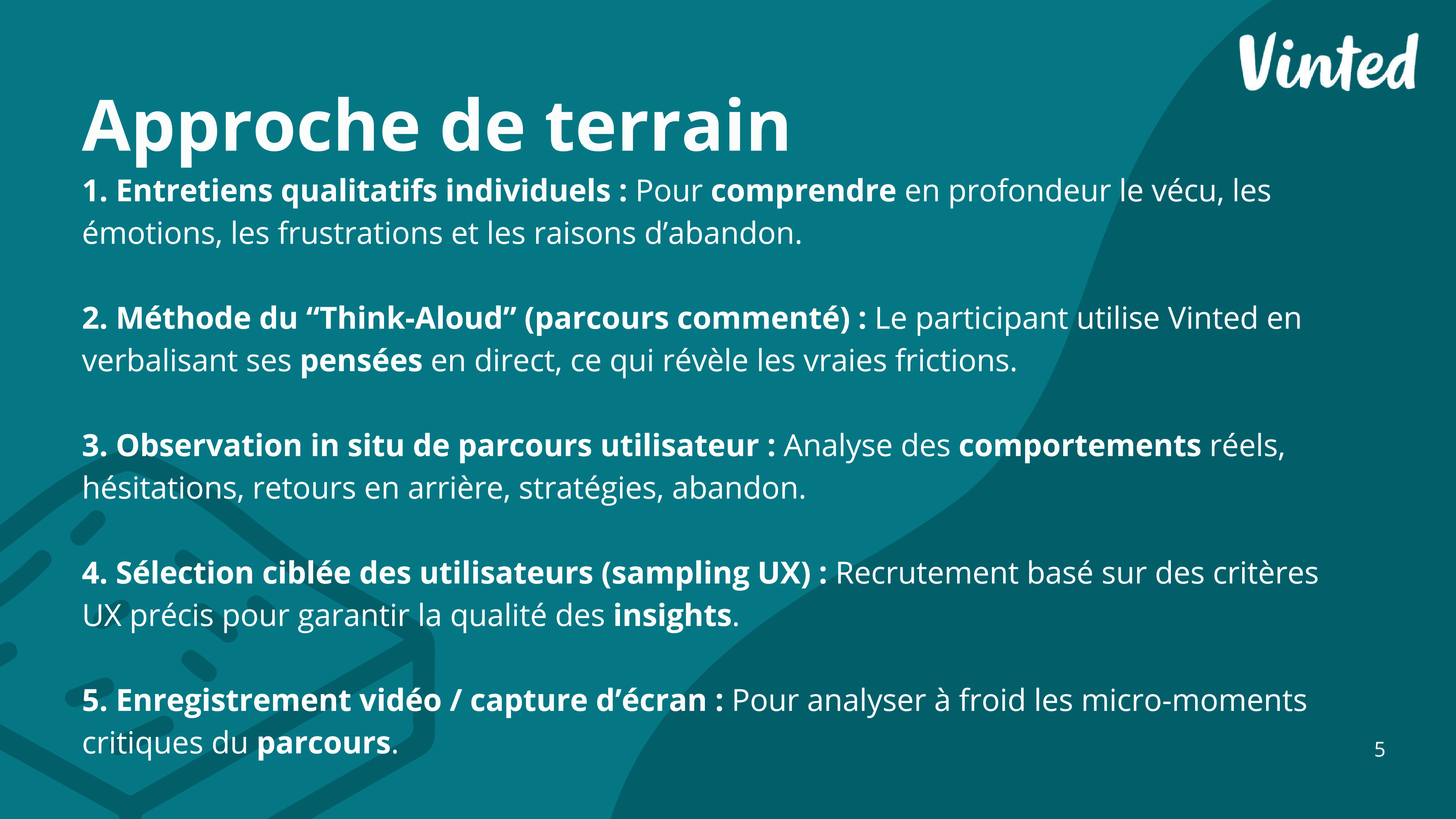 Methodology and participant profile
