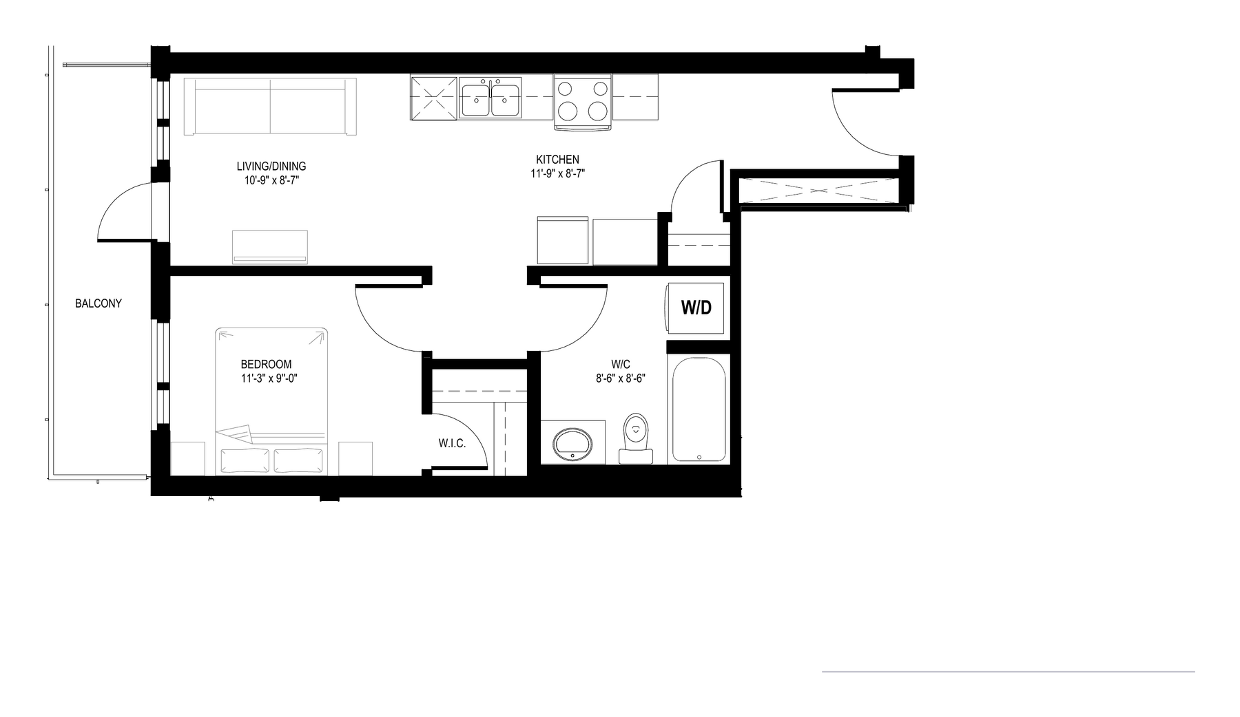 Suite A3 floor plan