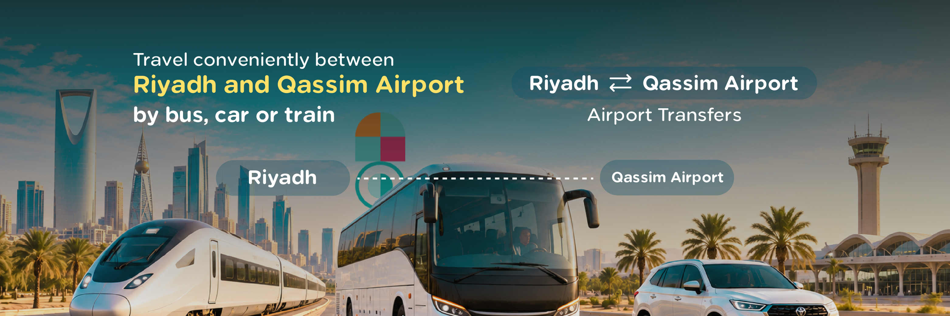 Travel between Riyadh and Qassim Airport with flynas
