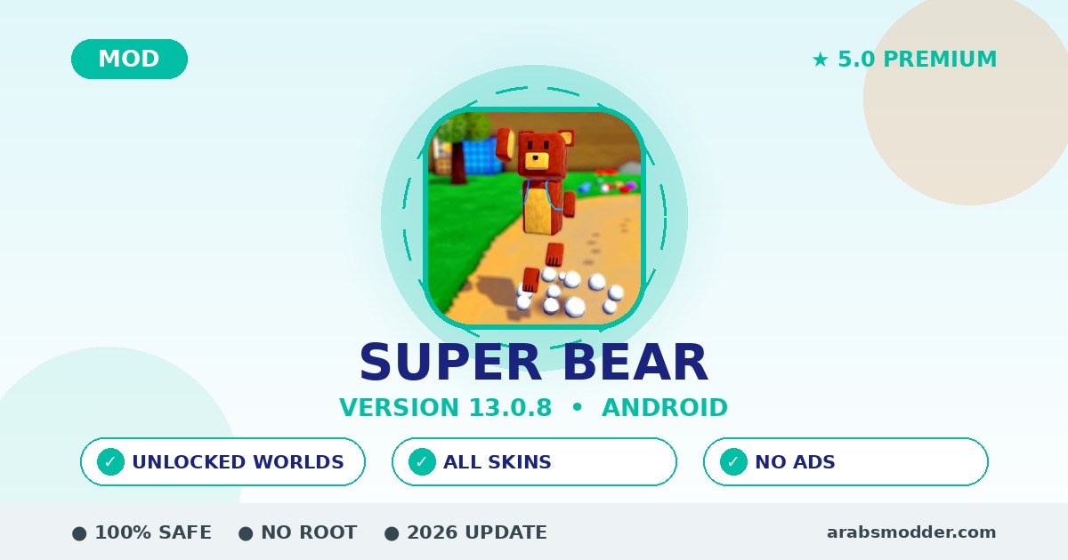 Super Bear MOD v13.0.8 — cover