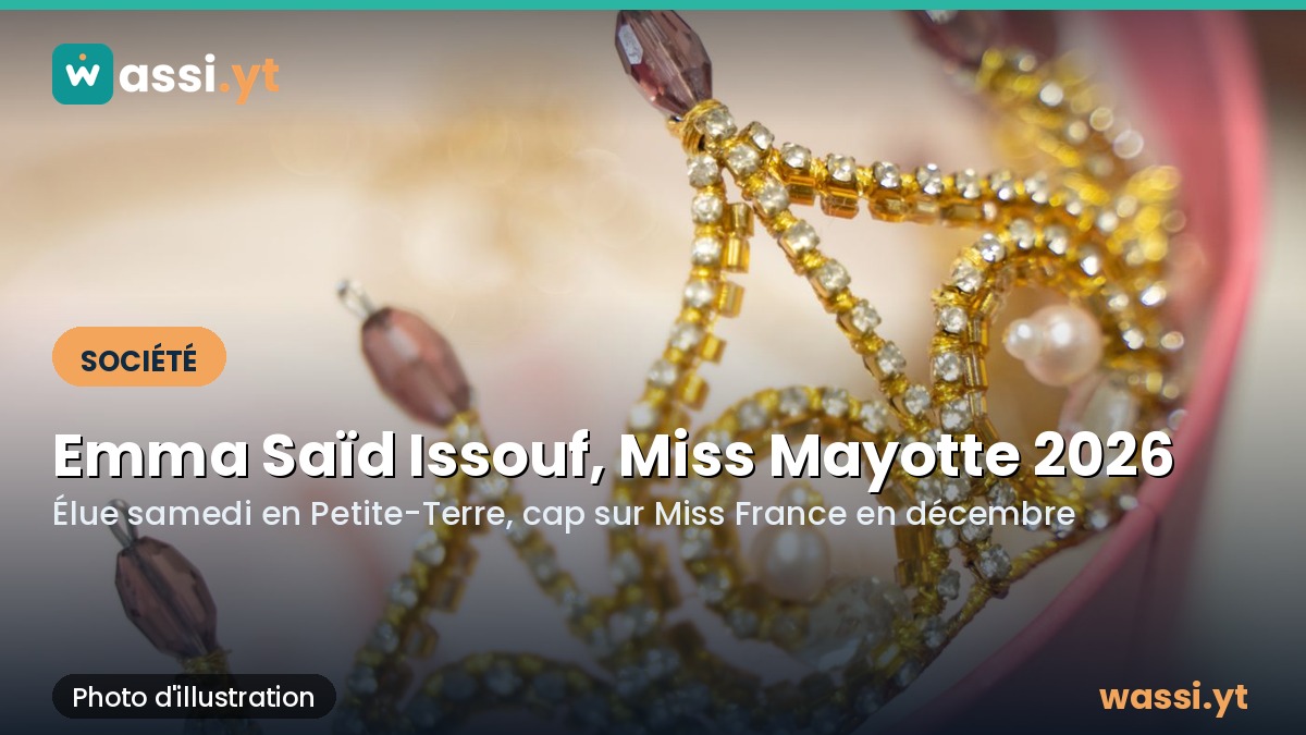 Miss Mayotte 2026 : Emma Saïd Issouf, de Kawéni, décroche la couronne