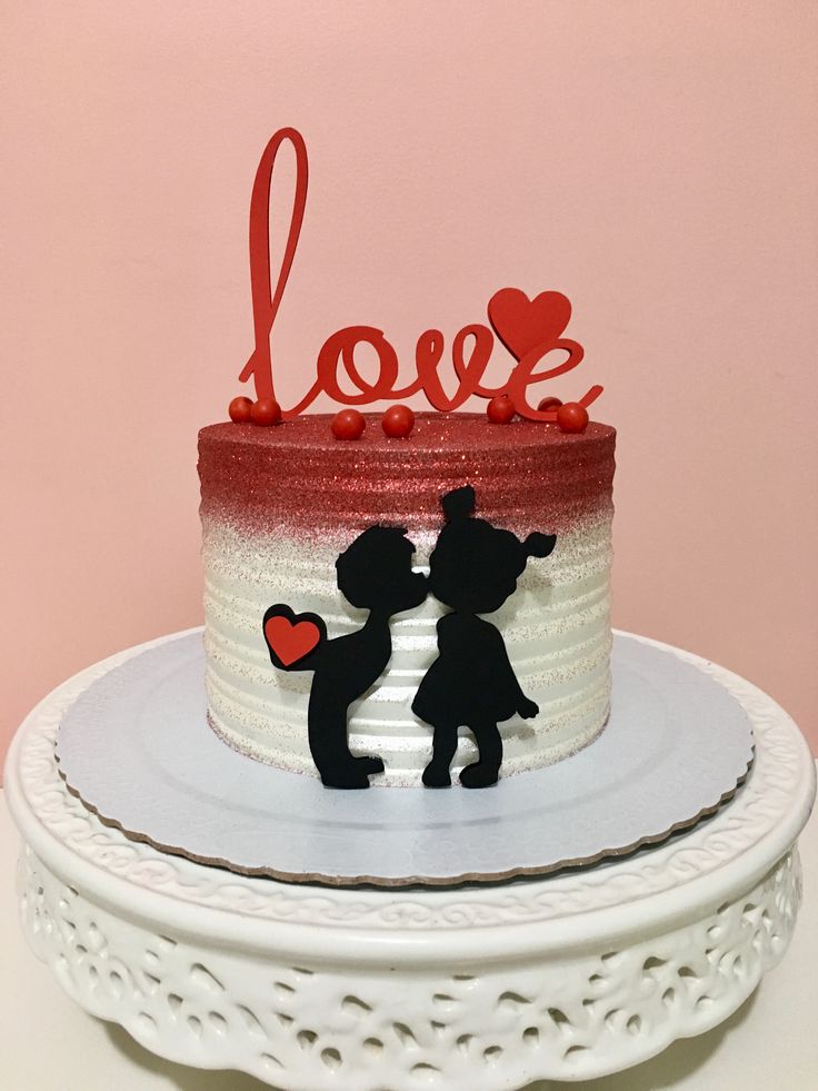 The cake: