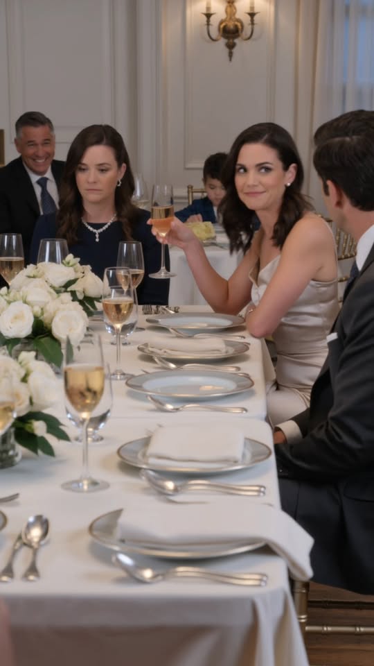 At My Cousin’s Engagement Dinner, She Called Me “Single With A Kid” — Then Her Fiancé Stood Up Beside Me