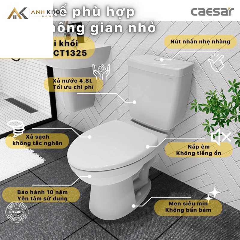 bon cau 1 khoi caesar ct1325