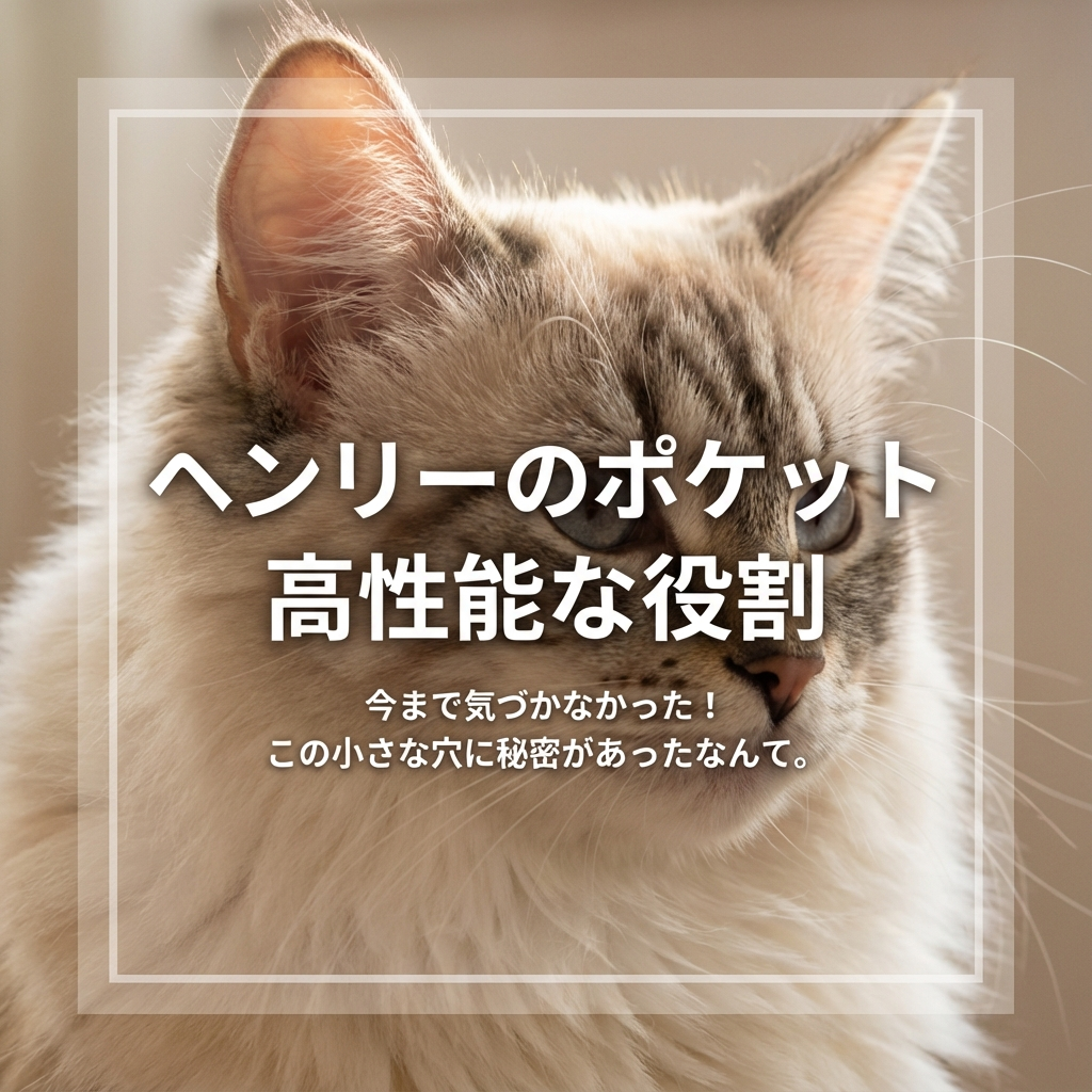 猫の耳に隠された神秘のポケット、その秘密とは? - Image 1