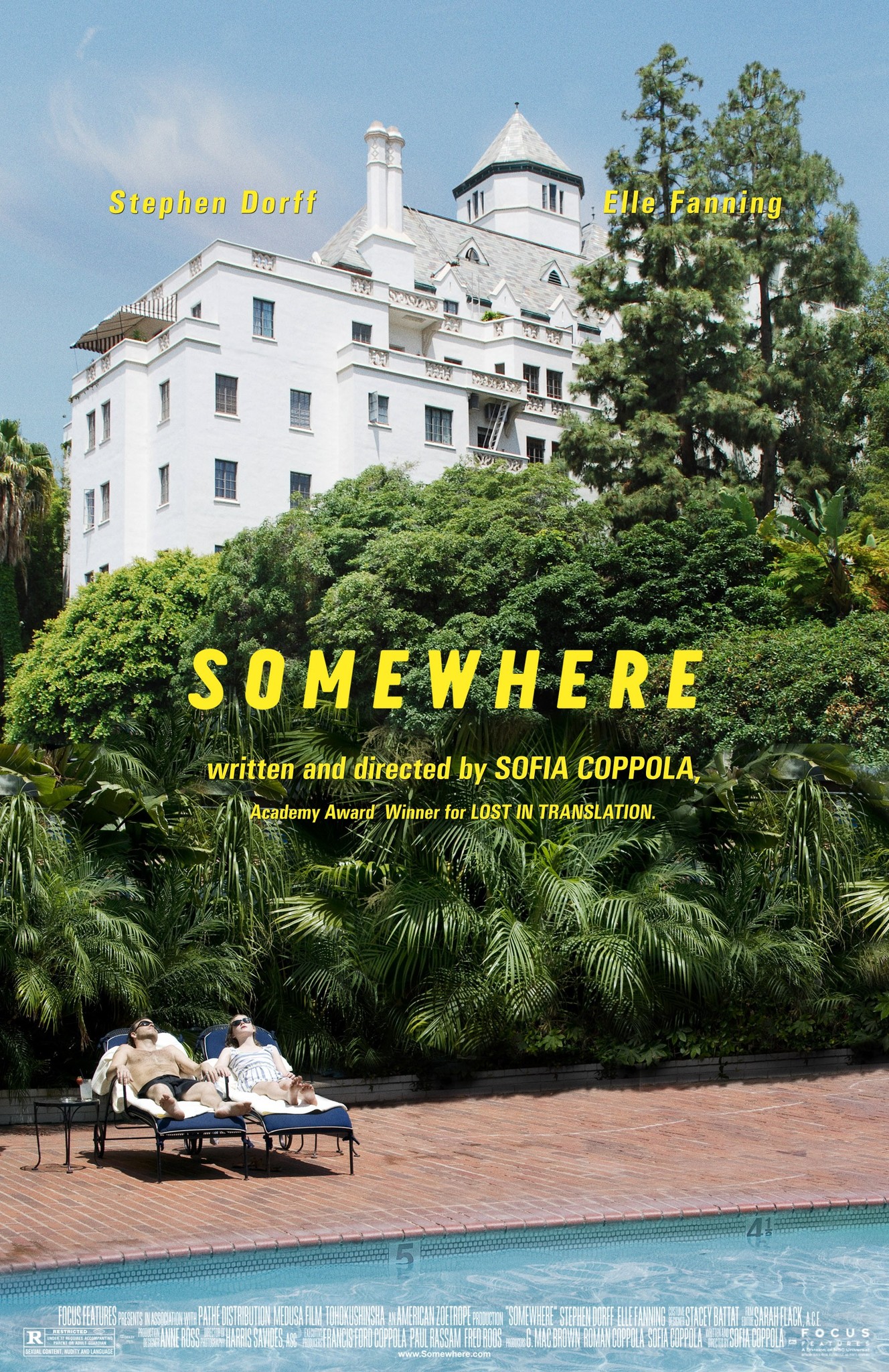 movie poster of somewhere