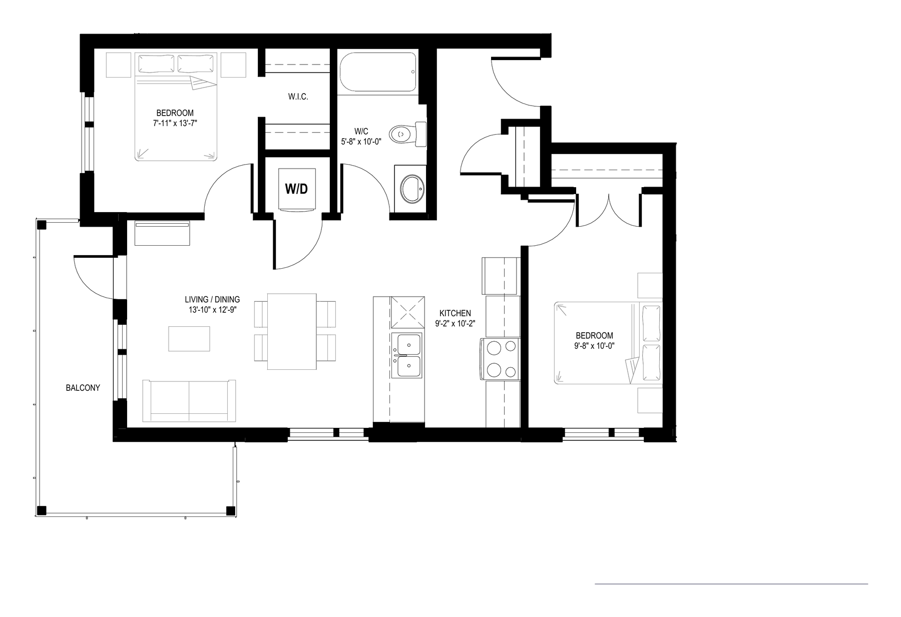 Suite C floor plan